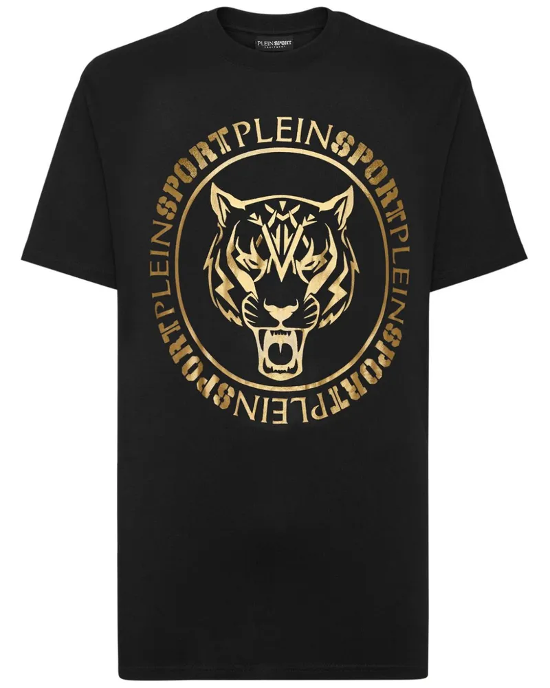 Philipp Plein T-Shirt mit Logo-Print - Schwarz Schwarz