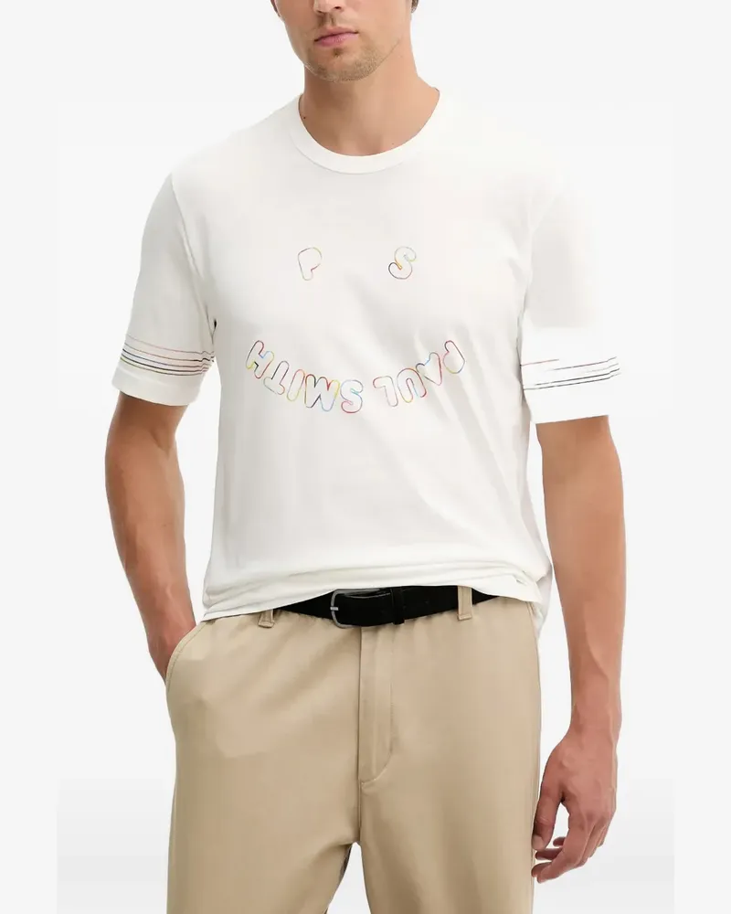 Paul Smith logo T-shirt - Weiß Weiß