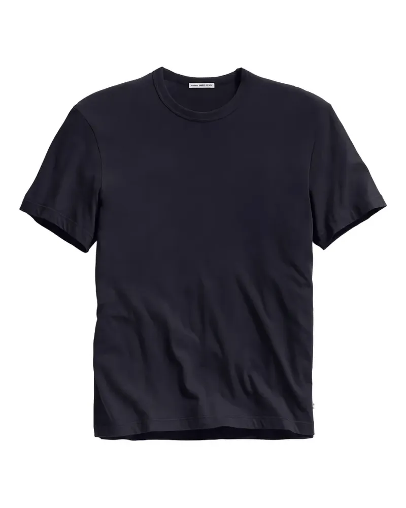 James Perse T-Shirt mit Rundhalsausschnitt - Blau Blau