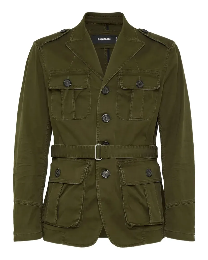 Dsquared2 Military-Jacke mit Gürtel - Grün Grün