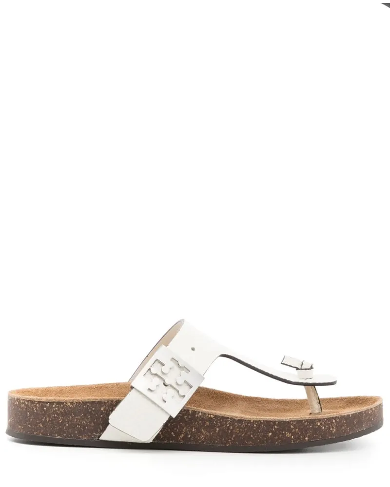 Tory Burch Mellow Sandalen mit Zehensteg - Weiß Weiß