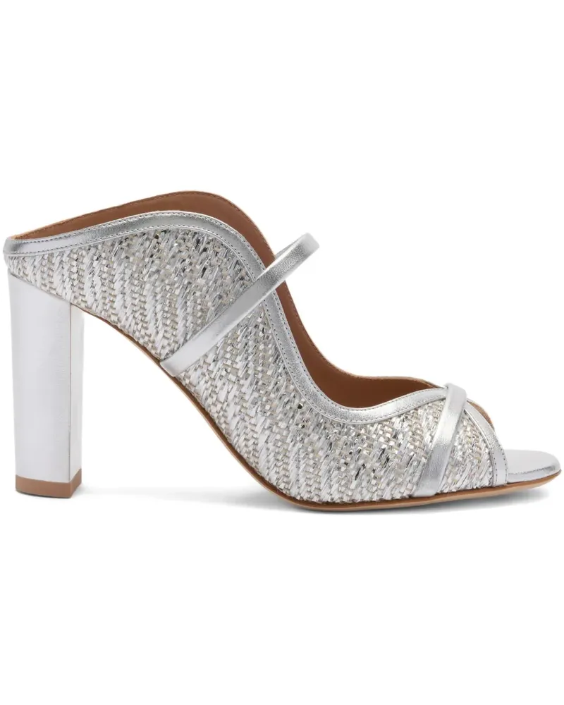 Malone Souliers Norah Sandalen 85mm - Silber Silber
