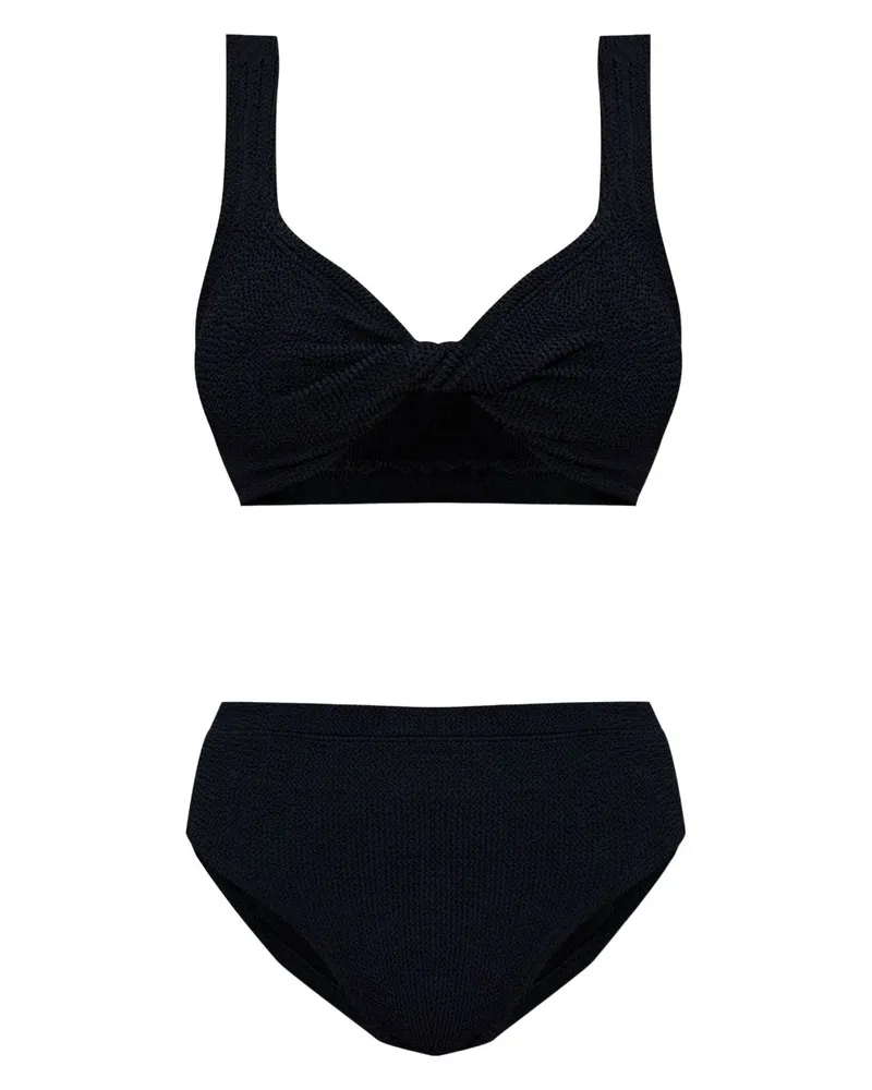 Hunza G Jamie Bikini - Schwarz Schwarz