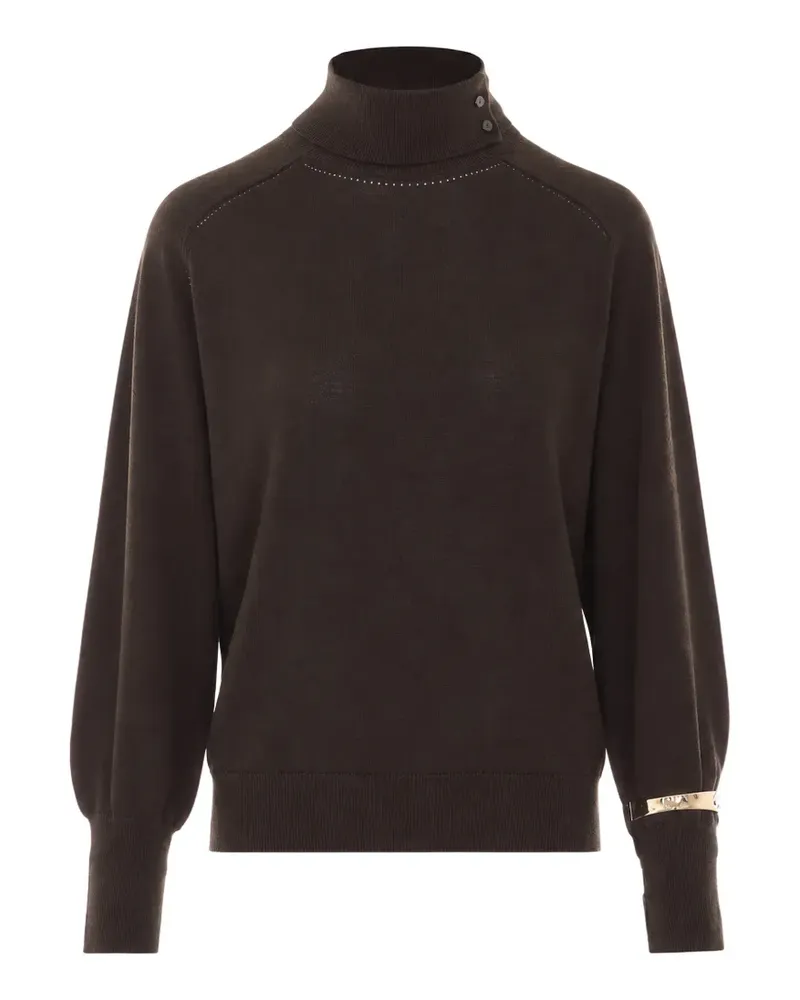 Liu Jo high-neck bracelet top - Braun Braun