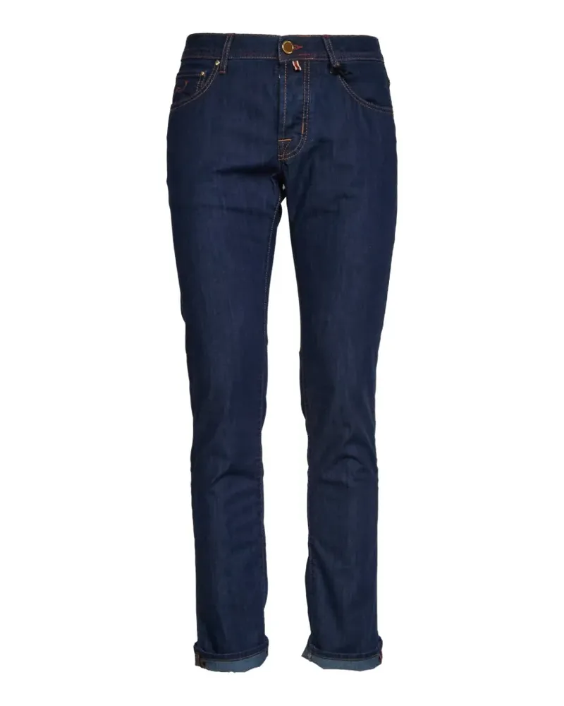 Jacob Cohën five-pocket nick slim jeans - Blau Blau