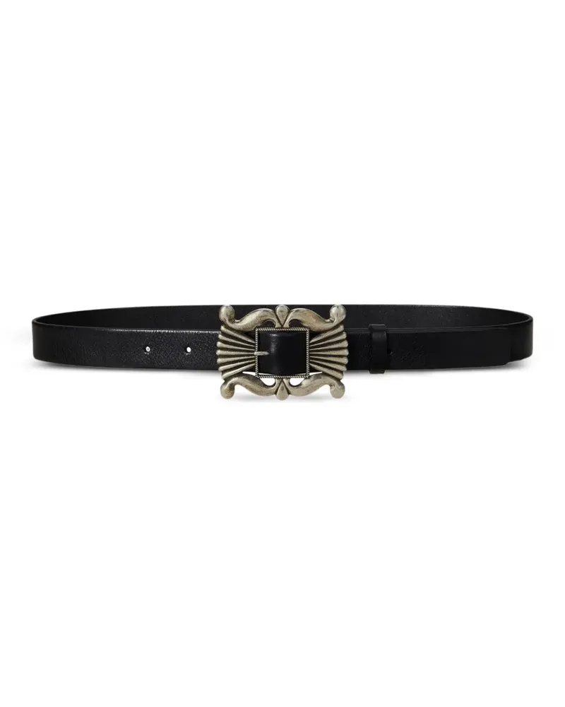 Ralph Lauren Gürtel mit Zierschnalle - Schwarz Schwarz
