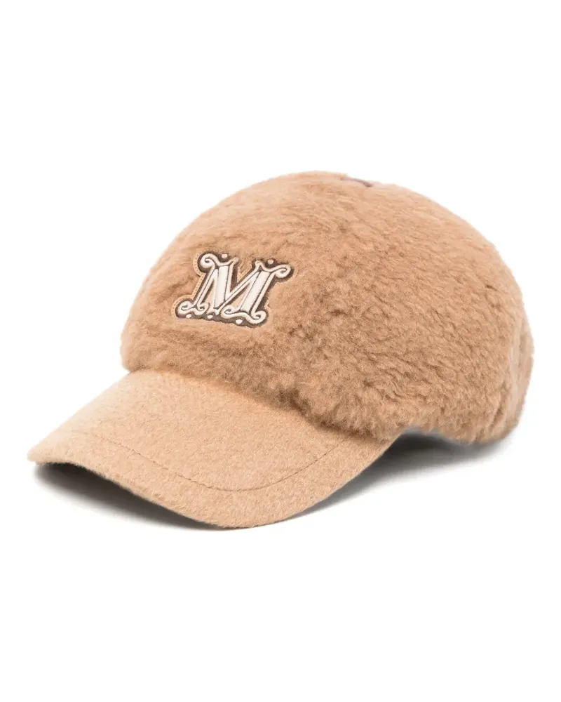 Max Mara Modico Teddy Baseballkappe - Nude Nude