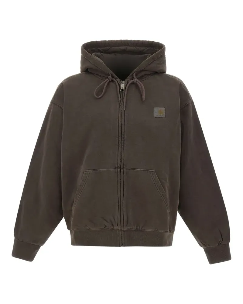 Carhartt WIP Vista <ip-up hoodie - Braun Braun