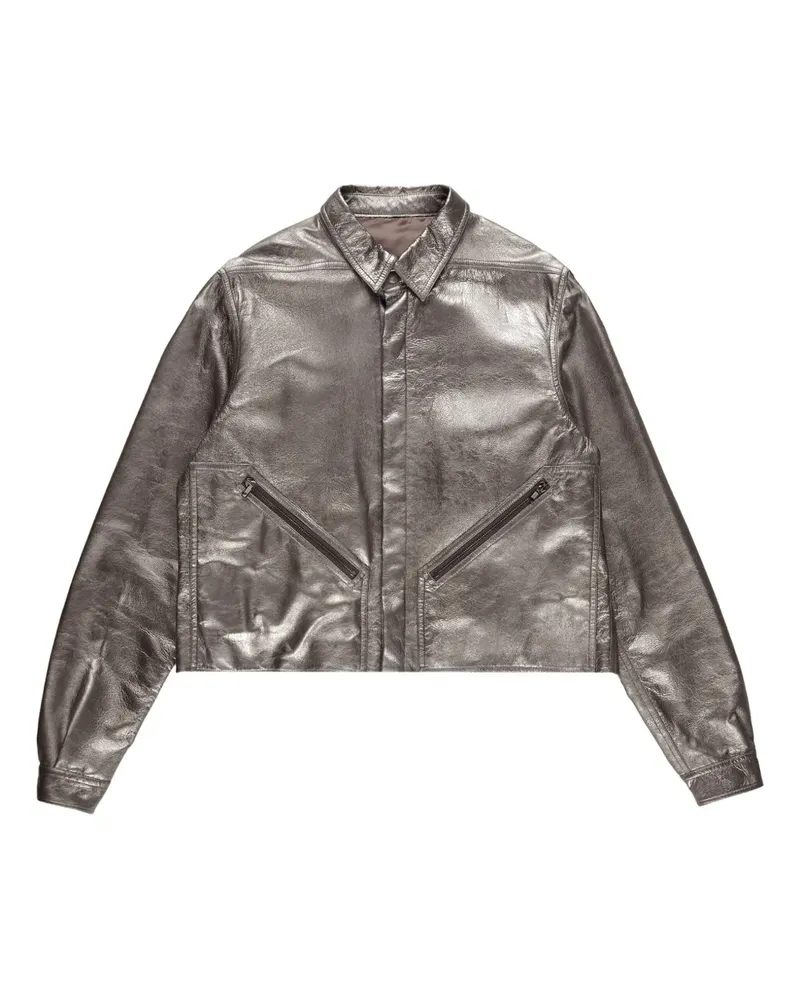 Rick Owens Tour Alice Jacke - Silber Silber
