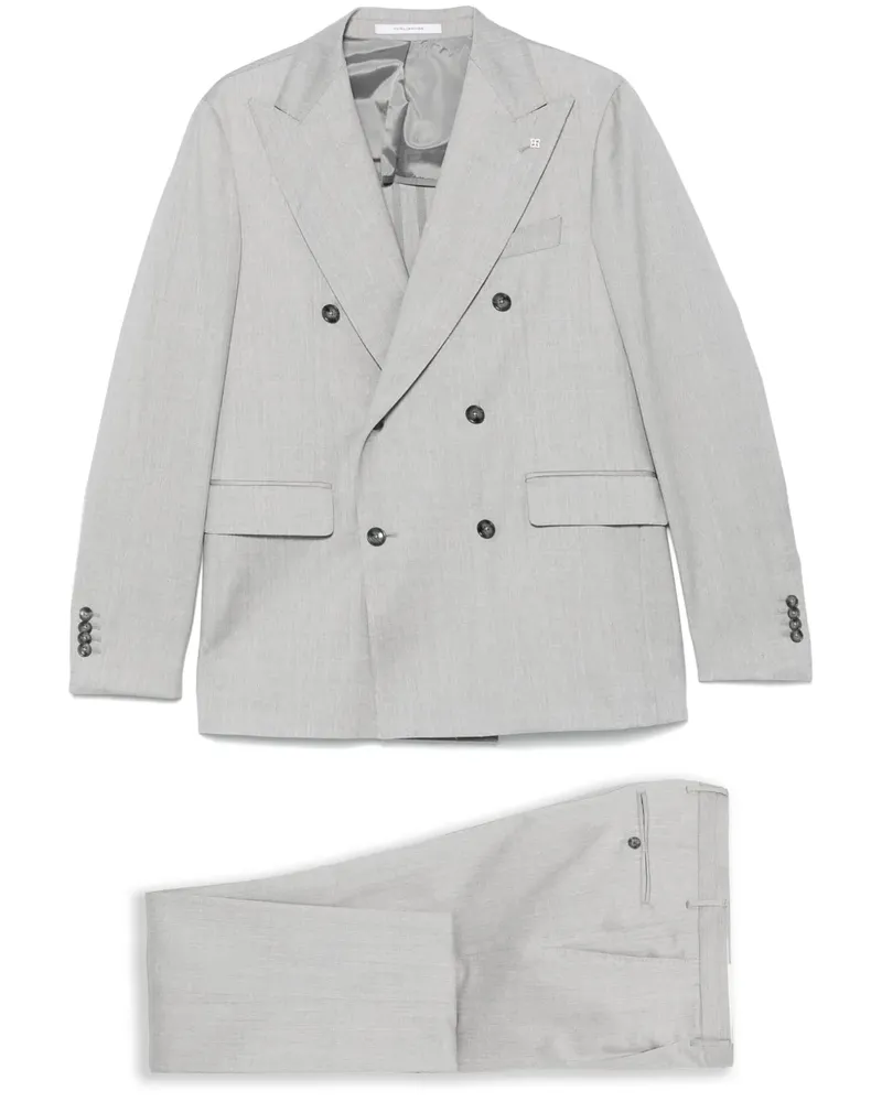 Tagliatore virgin wool suit Grau