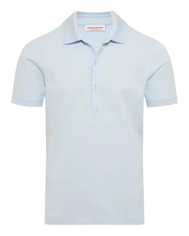 Orlebar Brown Bruno piqué polo shirt - Blau Blau