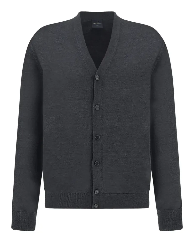 Paul & Shark Cardigan aus Merinowolle - Blau Blau