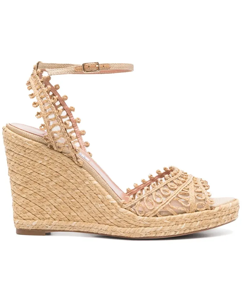 Aquazzura Kahlo Espadrilles 105mm - Nude Nude