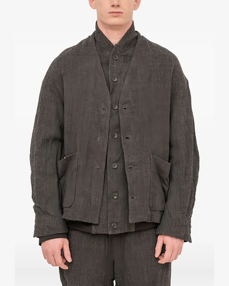 The Viridi-anne Jacke im Layering-Look - Grau Grau