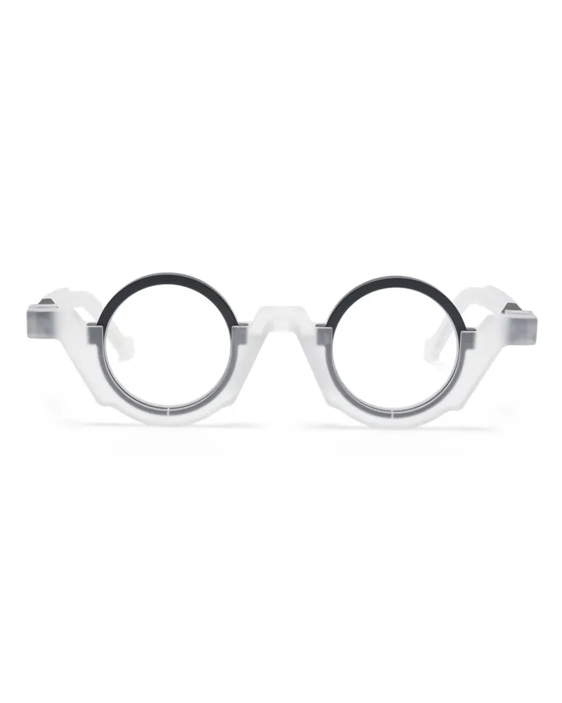 VAVA EYEWEAR Brille mit rundem Gestell - Weiß Weiß