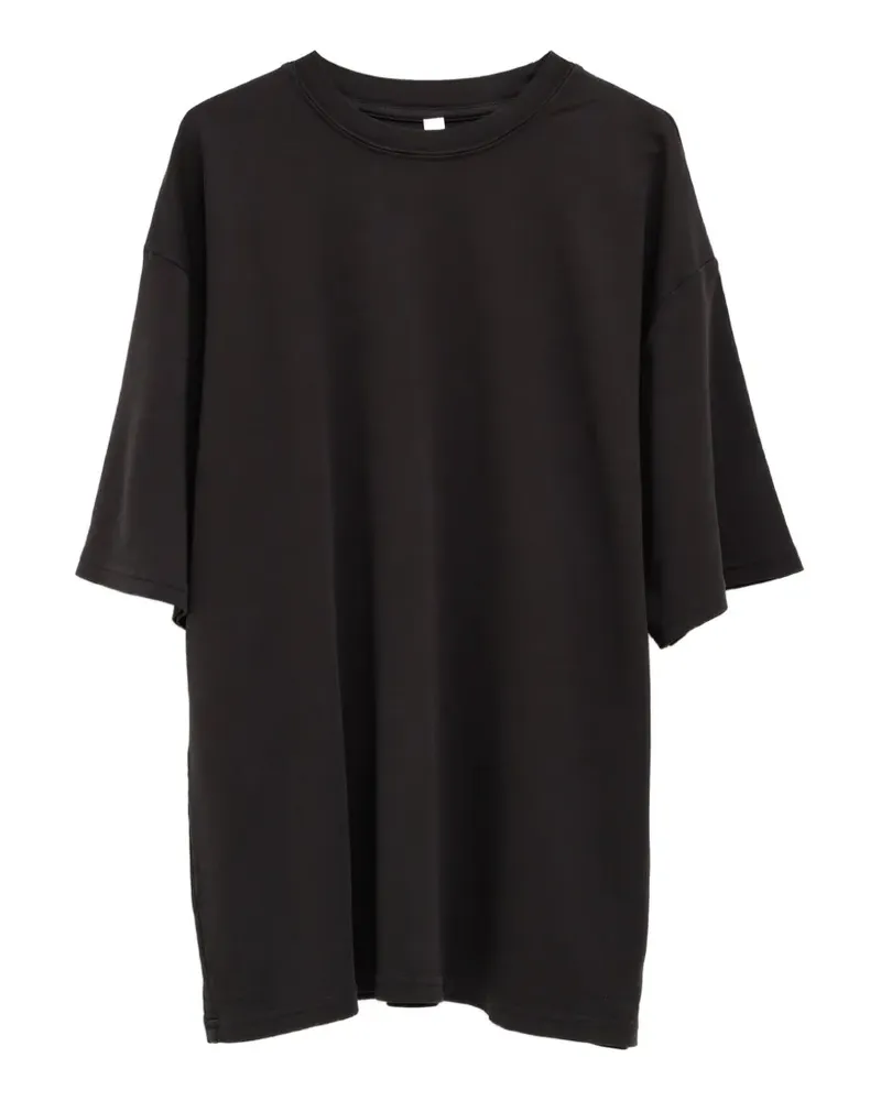 Lauren Manoogian Interlock T-Shirt im Oversized-Look - Schwarz Schwarz