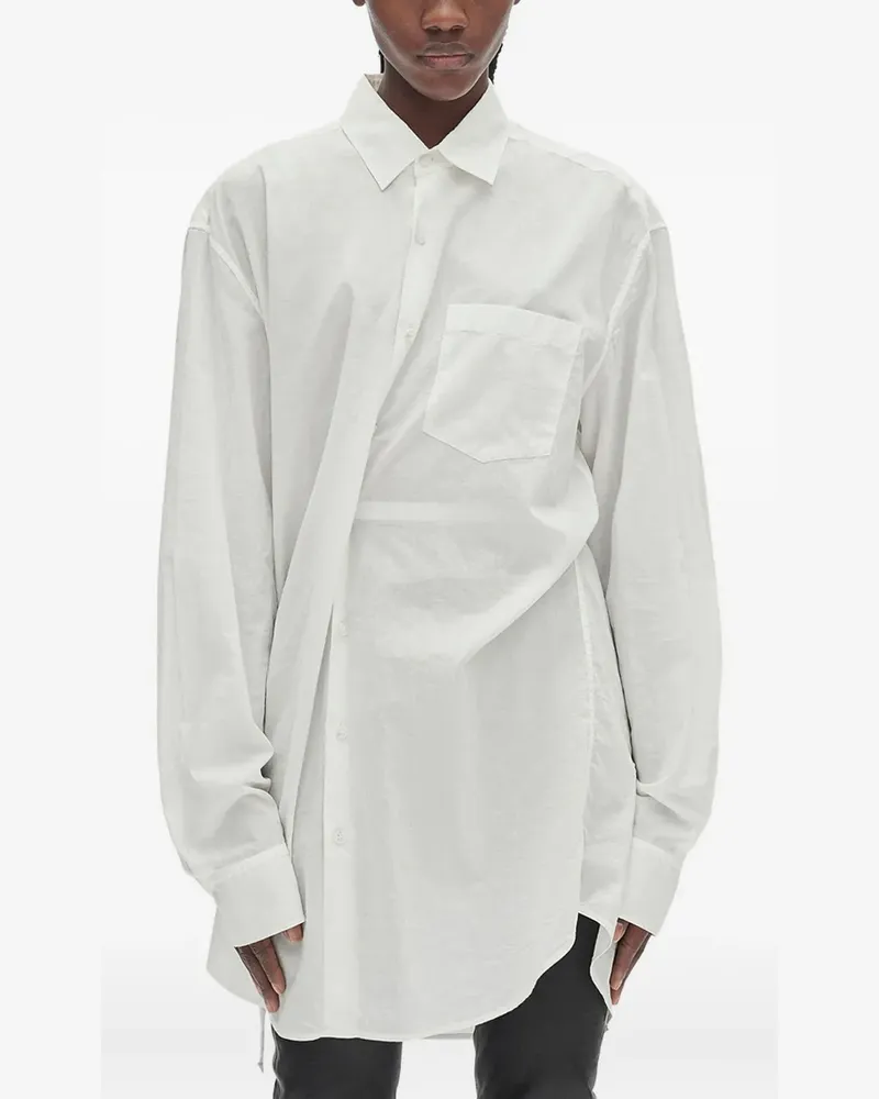 Ann Demeulemeester Elisabeth pocket shirt - Weiß Weiß