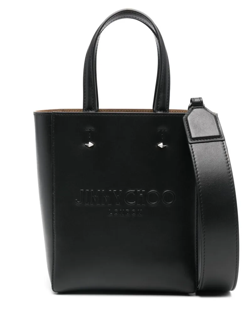 Jimmy Choo Kleine Lenny North-South Tote Bag - Schwarz Schwarz