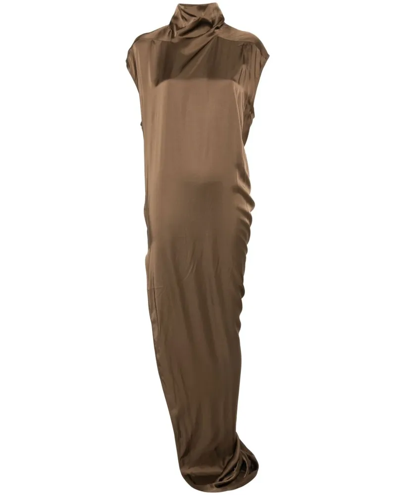 Rick Owens Edfu T Maxikleid - Braun Braun