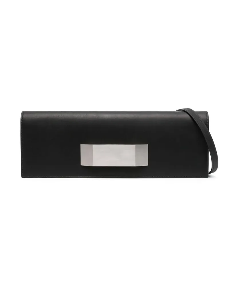 Rick Owens Schmale Clutch - Schwarz Schwarz