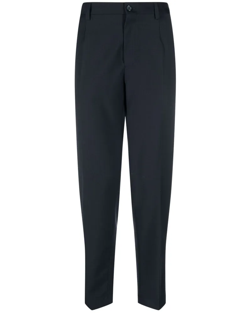Dolce & Gabbana Hose mit Logo-Stickerei - Blau Blau