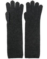 Max Mara Handschuhe aus Kaschmir Grau