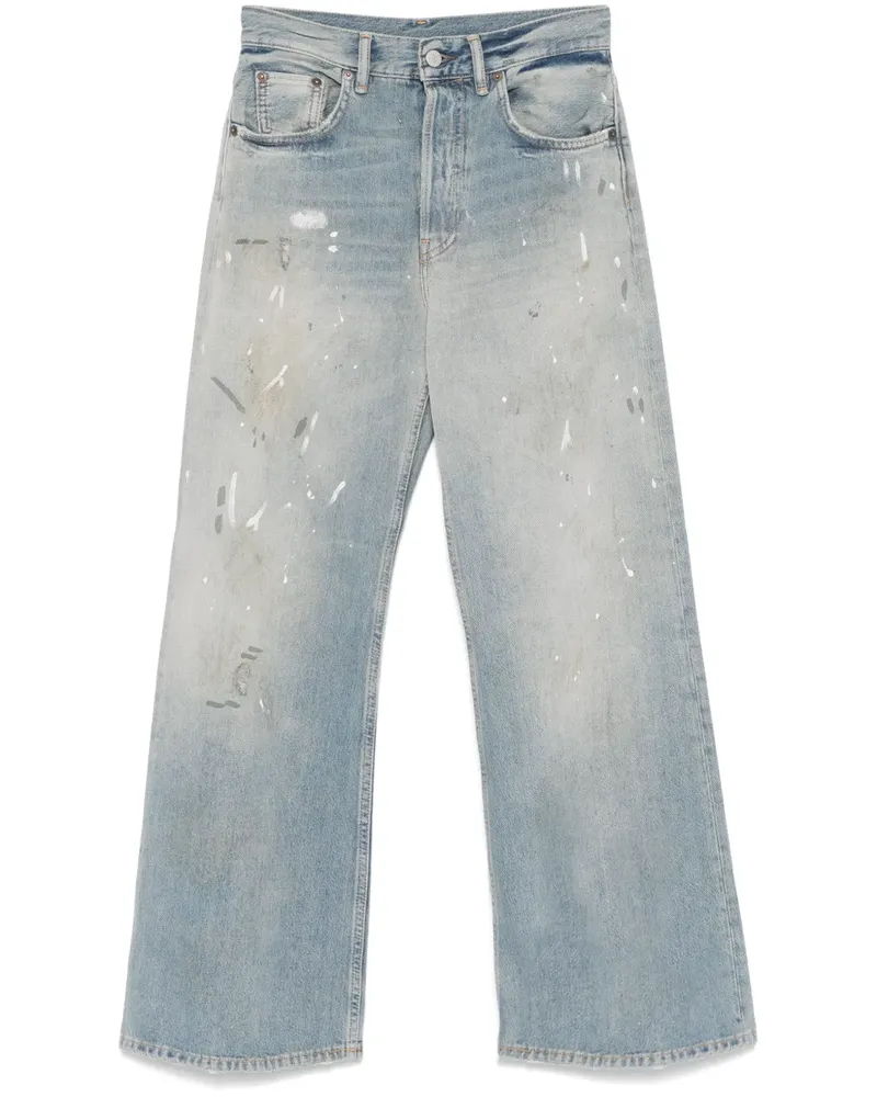 Acne Studios Jeans im Distressed-Look - Blau Blau