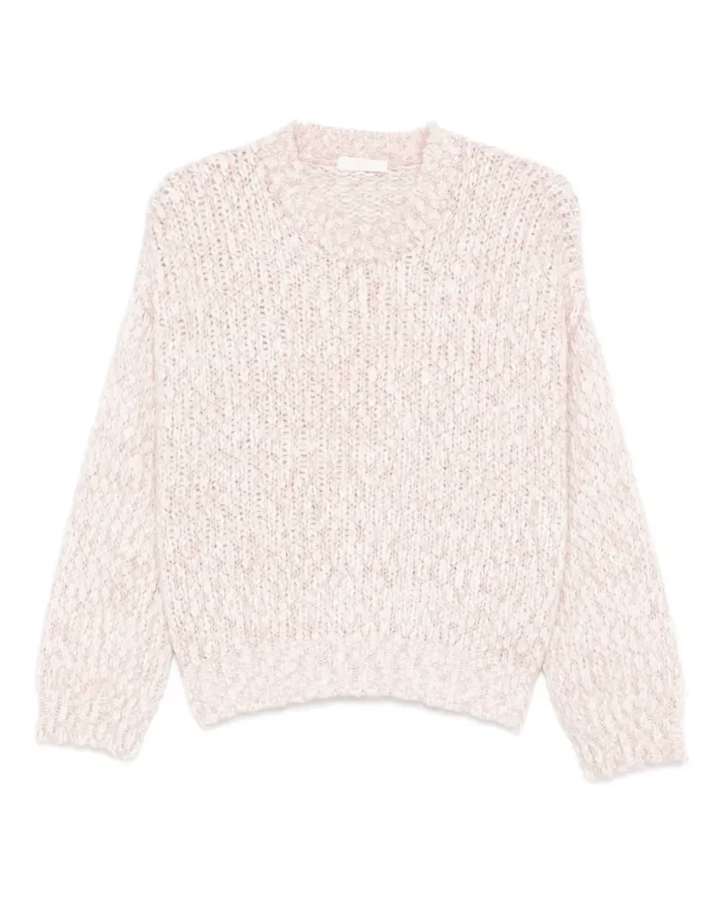 Fedeli Berillio Pullover mit V-Ausschnitt - Rosa Rosa