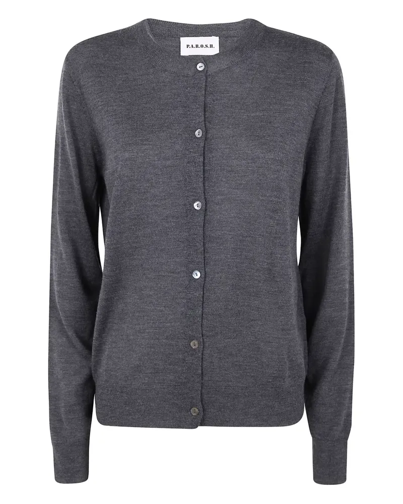P.A.R.O.S.H. buttoned cardigan - Grau Grau