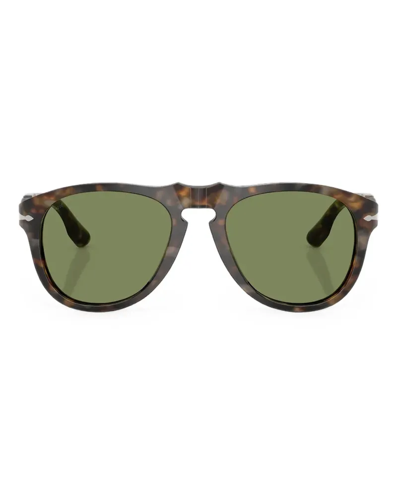 Persol Pilotenbrille in Schildpattoptik - Braun Braun