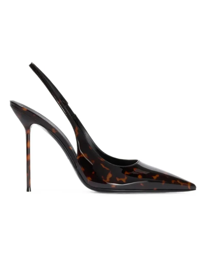 Paris Texas Slingback-Pumps in Schildpattoptik - Braun Braun