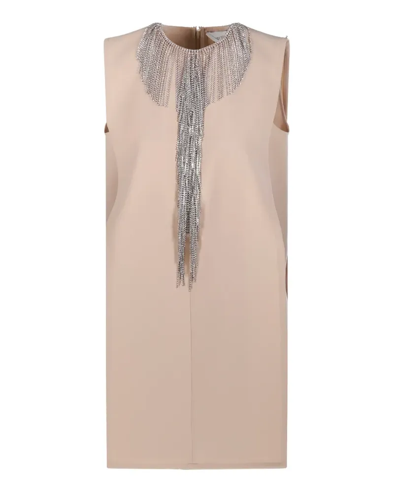 SPORTMAX Kleid mit Fransen - Nude Nude