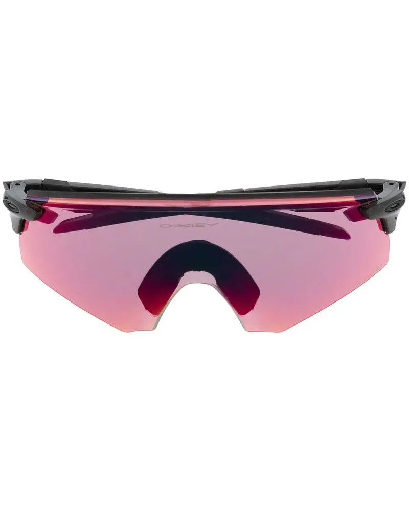 Oakley Encoder Sonnenbrille mit Shield-Gestell - Schwarz Schwarz