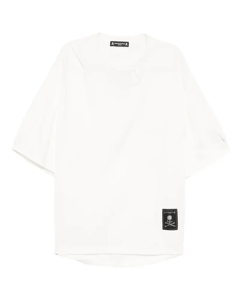 Mastermind Japan T-Shirt mit grafischem Print - Weiß Weiß