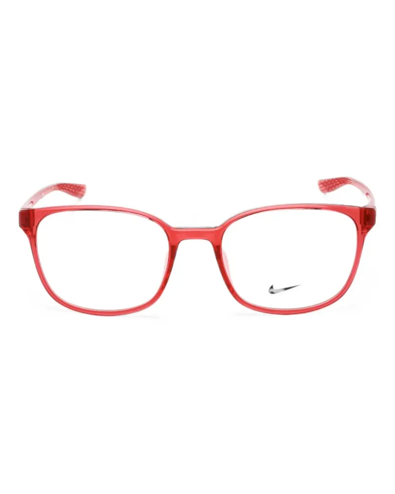 Nike rectangle-frame glasses - Rot Rot