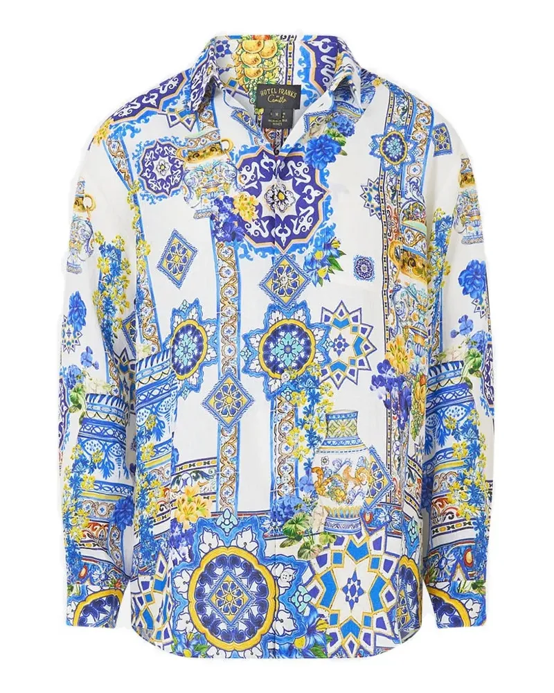 Camilla long-sleeves shirt - Weiß Weiß