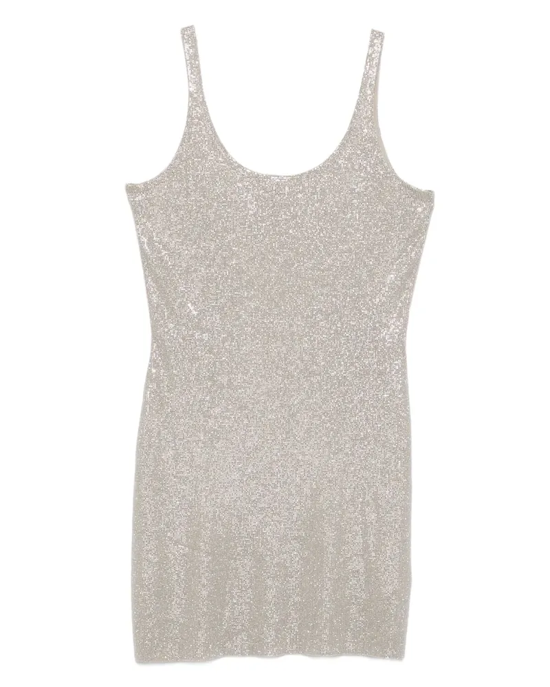 Alexander Wang sleeveless mini dress - Silber Silber