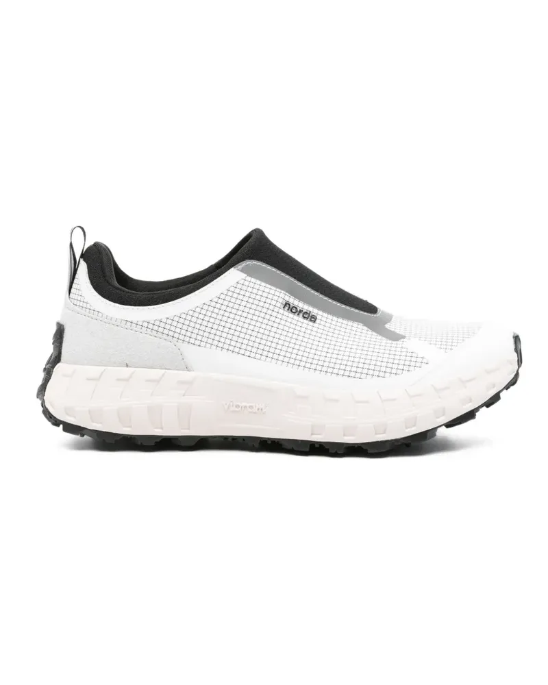Norda mesh-panelled slip-on sneakers - Weiß Weiß