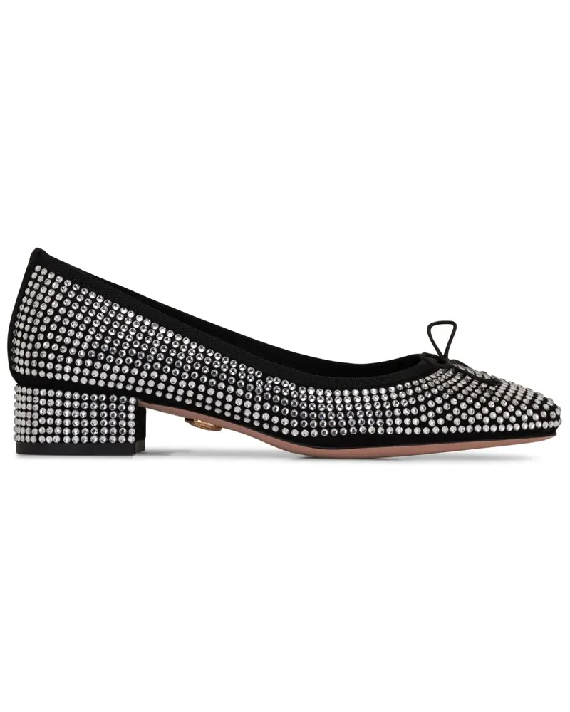 Veronica Beard Pumps mit Strass 30mm - Schwarz Schwarz