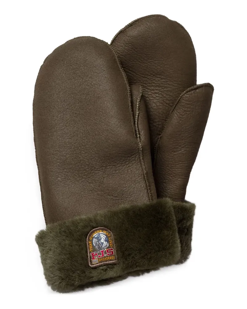 Parajumpers Barden Fäustlinge aus Shearling - Braun Braun