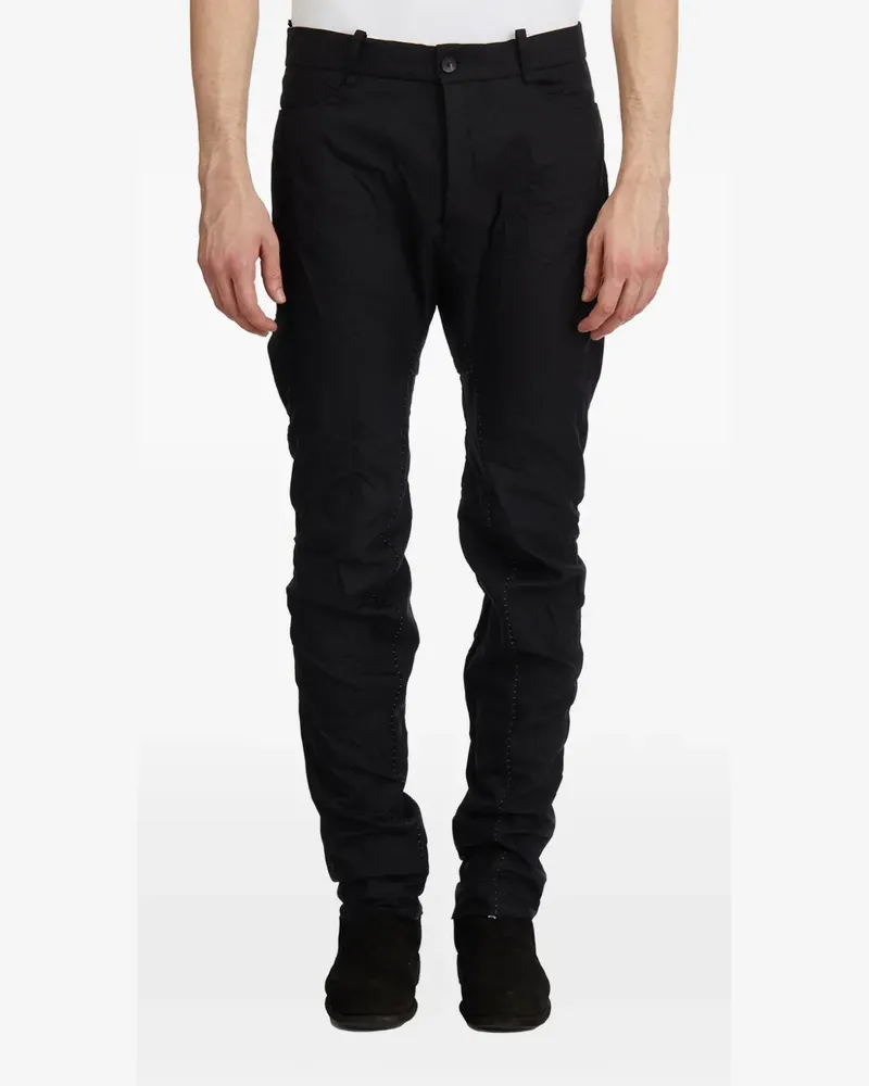 Masnada cotton trousers - Schwarz Schwarz