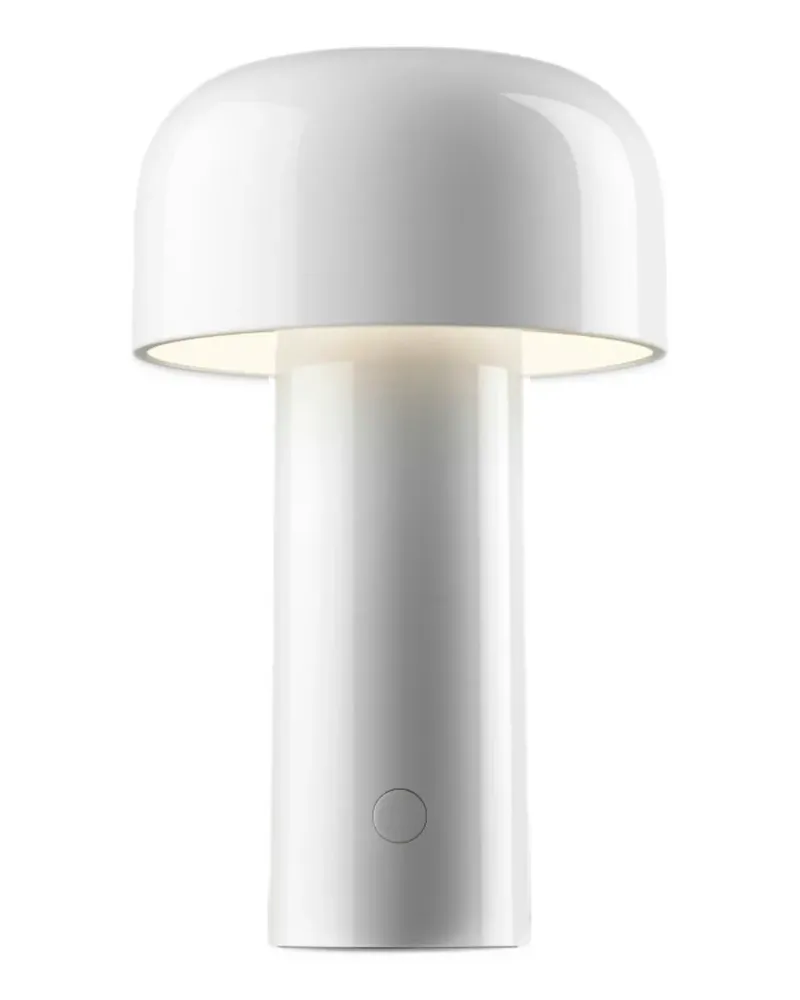Flos Bellhop Unplugged Tischlampe mit Glanzoptik - Weiß Weiß