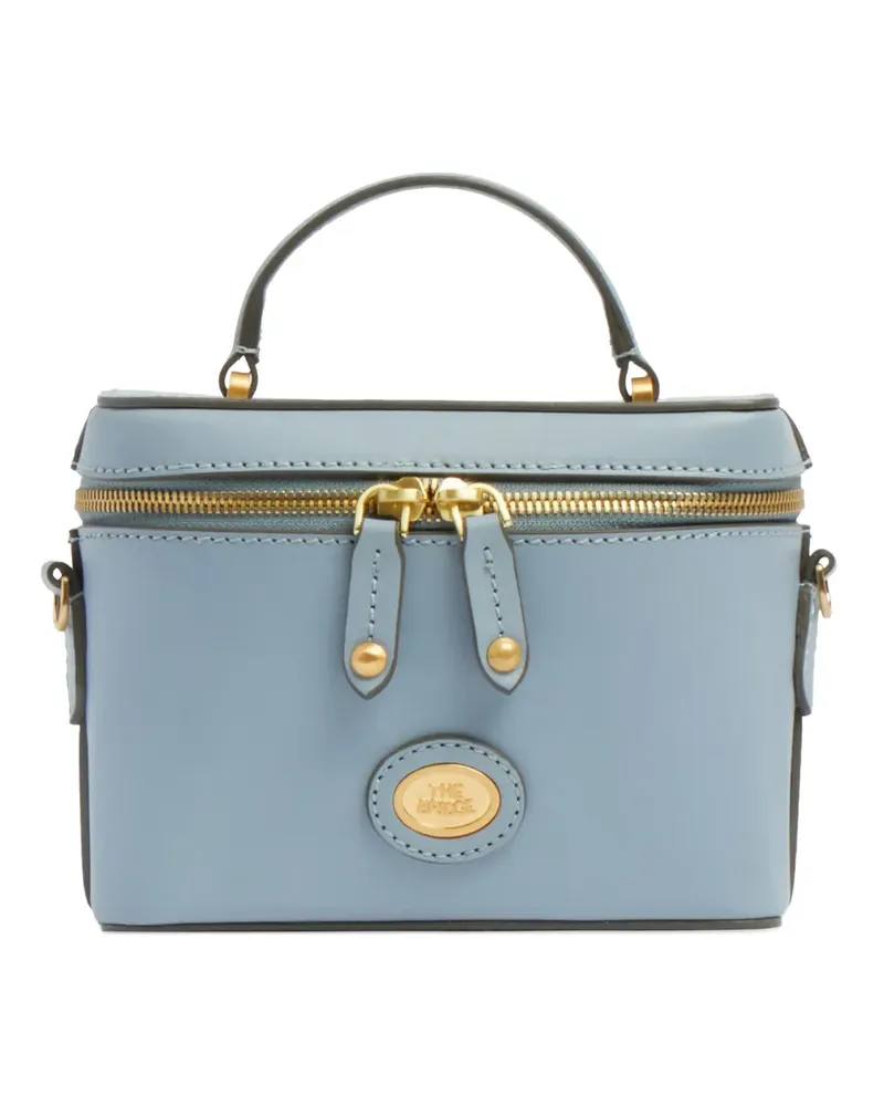 The Bridge leather tote bag - Blau Blau