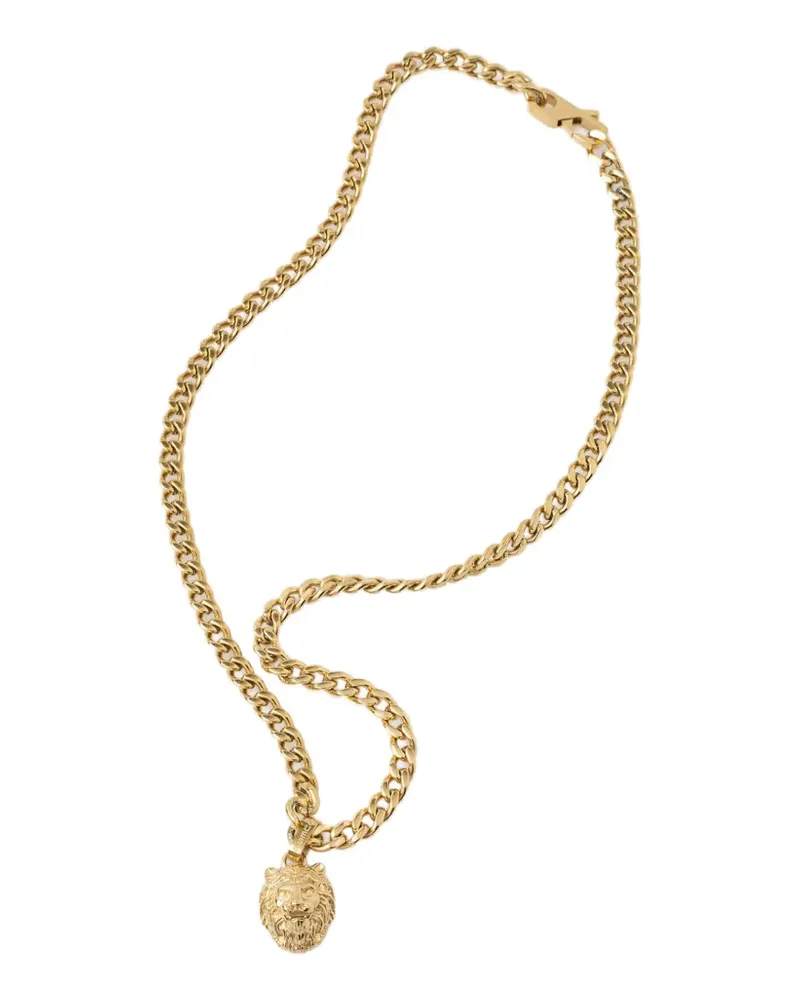 Guess Panzerkette mit Löwen-Anhänger - Gold Gold