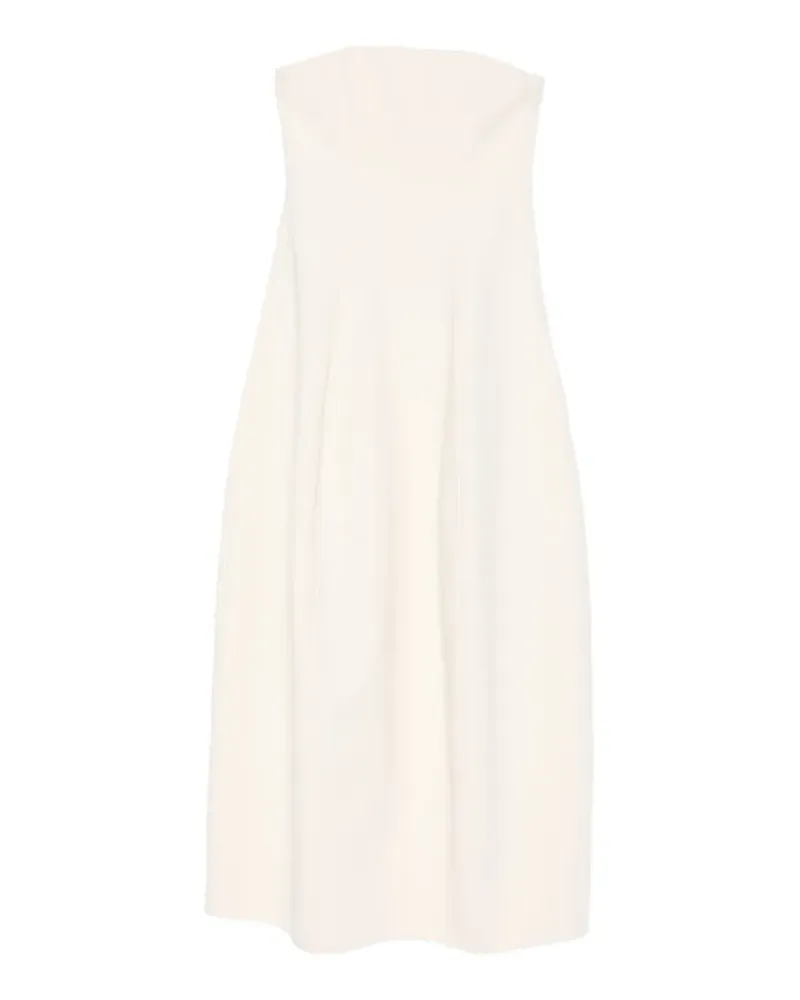 Totême Schulterfreies Maxikleid - Nude Nude