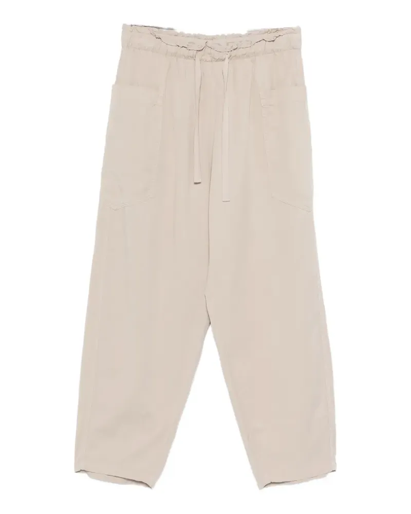 Deha drawstring trousers - Nude Nude