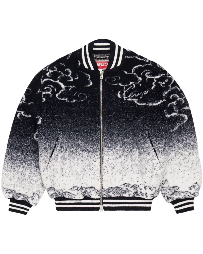 Kenzo Cloud Tiger Bomberjacke - Blau Blau