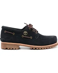 Timberland Segelschuhe aus Wildleder Blau