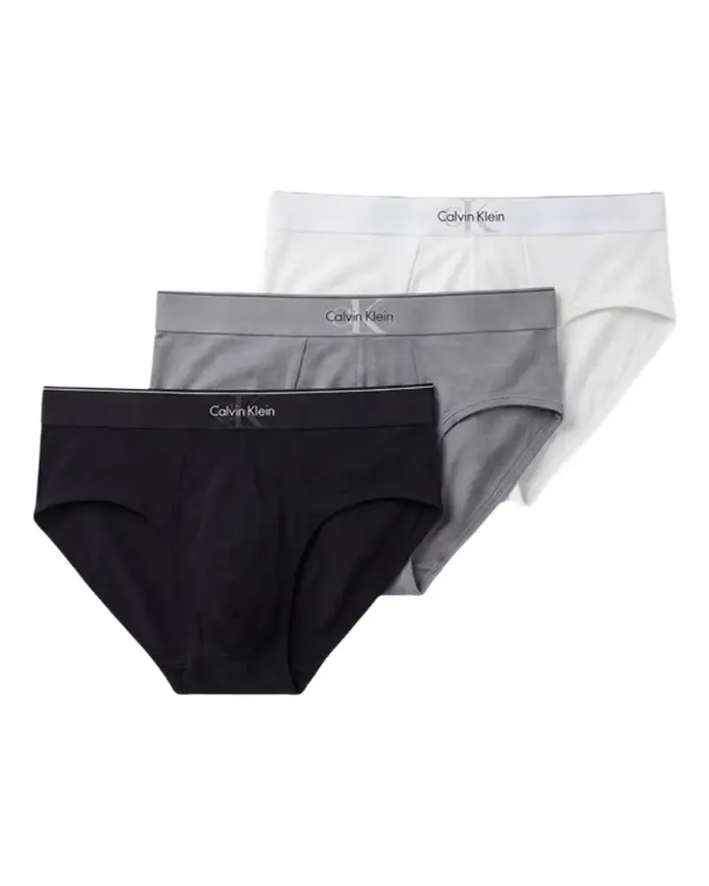 Calvin Klein cotton briefs (set of three) - Weiß Weiß