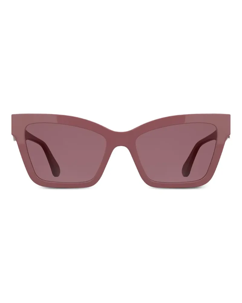 Karl Lagerfeld Sonnenbrille mit Logo - Rosa Rosa